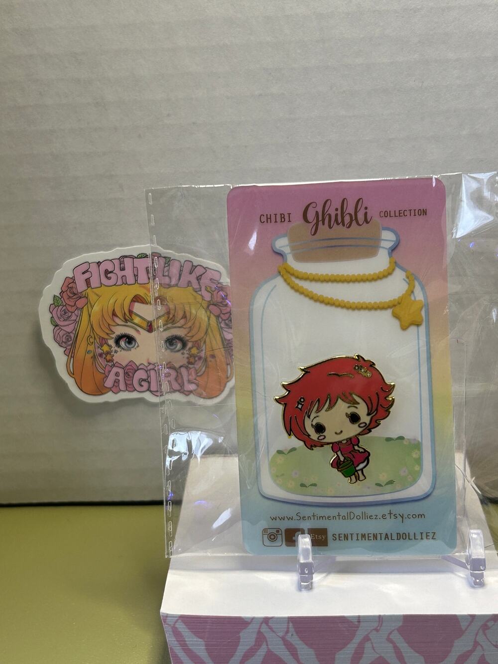 SentimentalDollieZ Chibi Ghibli Collection Pin Ponyo Orange Fish